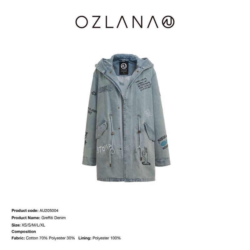 Australian Ozlana 2020 Special Matching Replacement Shell for Parka Coats (Not Supported )