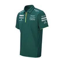 F1 Formula One racing suit Aston Martin T-shirt Male short sleeve polo shirt Summer speed dry ride