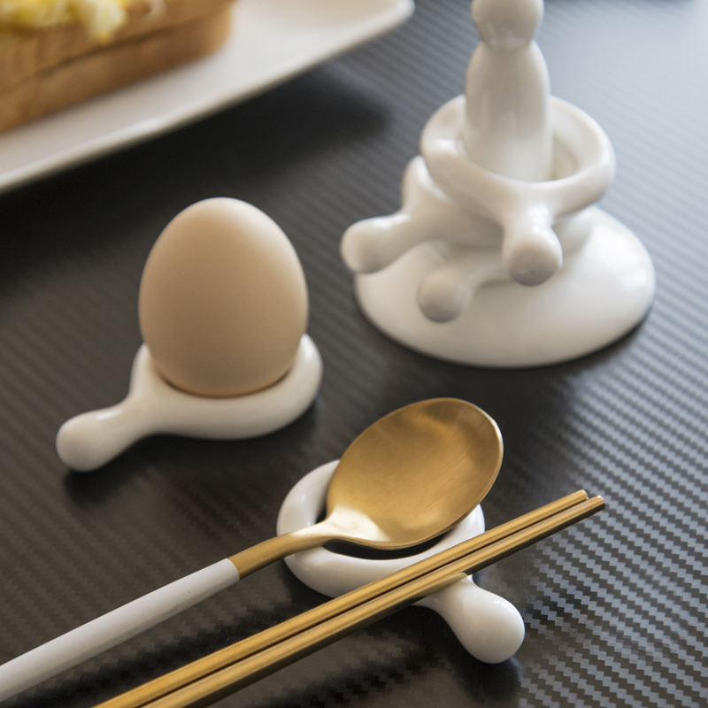 和風箸立て、箸立て、箸枕、箸立て、箸立て、モップパッド、スプーン立て、箸立て、陶器製家庭用箸立て
