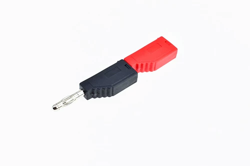 Вилка-фонарь из чистой меди, 4 мм. Сильноточная вилка-банан. Возобновляемая вилка-банан, 4 мм.