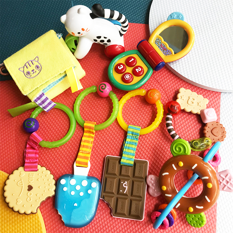 Japanese Royals Safety Infant Creative Dentifrware Snacks Donuts Donuts Solid Toothware Bites Gum Grinders Cookies Toys