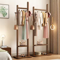 Vêtements en armoire à bois massif chambre en bois à coucher pendaison hanger home moderne minimaliste petit ménage set internet rouge nouvelle armoire à vêtements