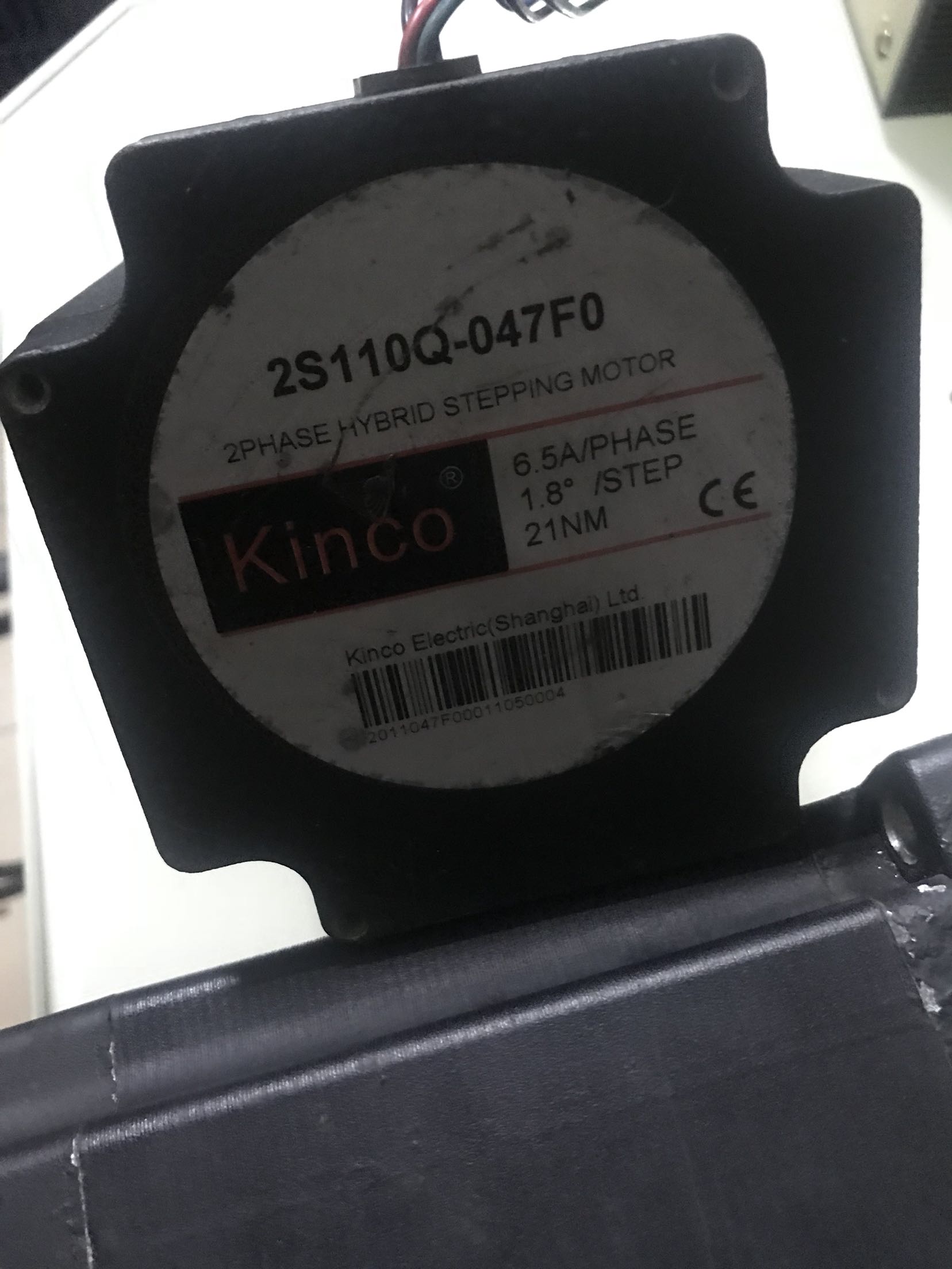 Second-hand Kinco stepper set motor 2S110Q-047F0 driver 2M860 2M880N physical map