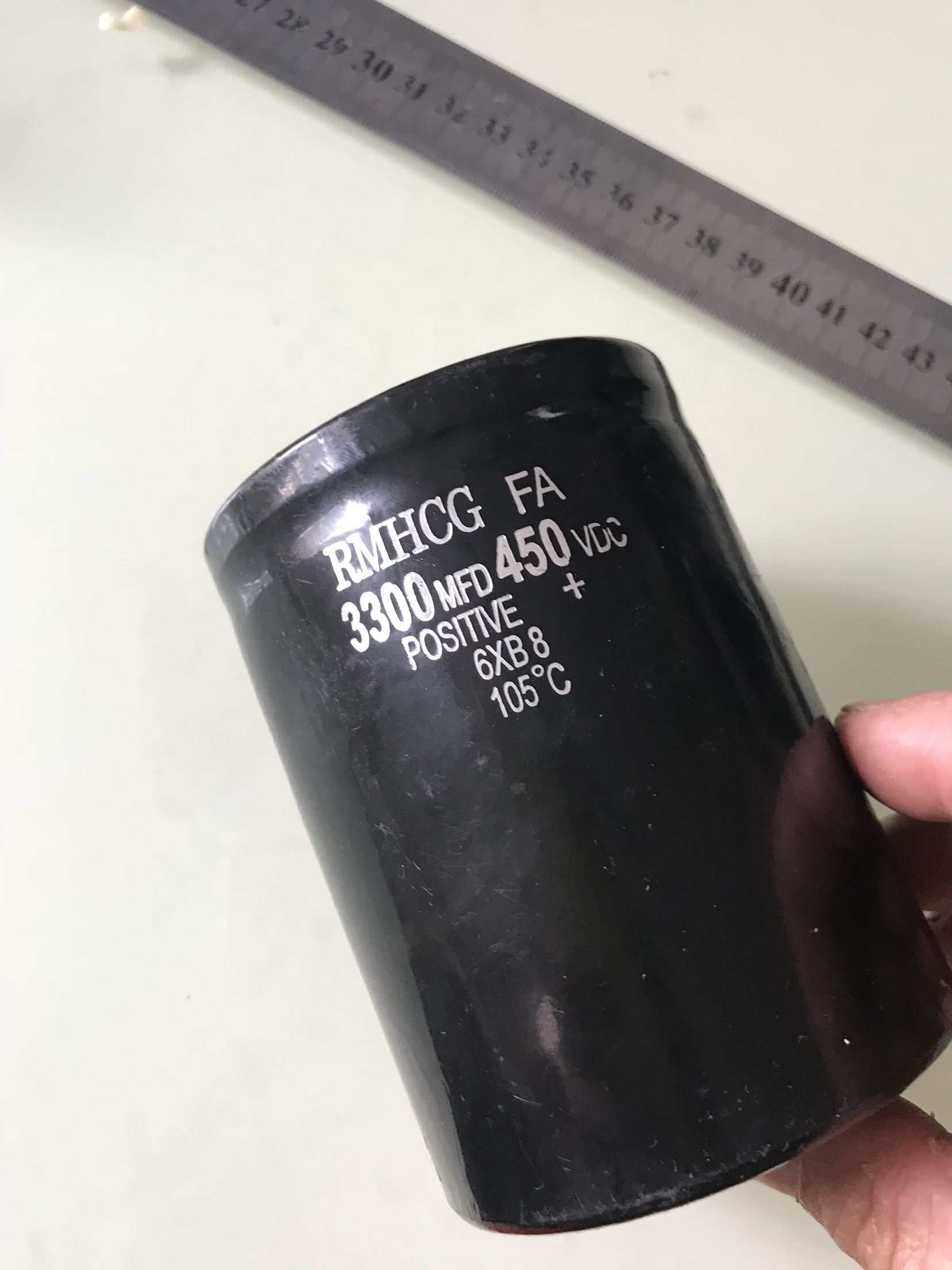 Disassembly used machine RMHCG electrolytic capacitor 450VDC 3300UF 3300MFD bag easy to use