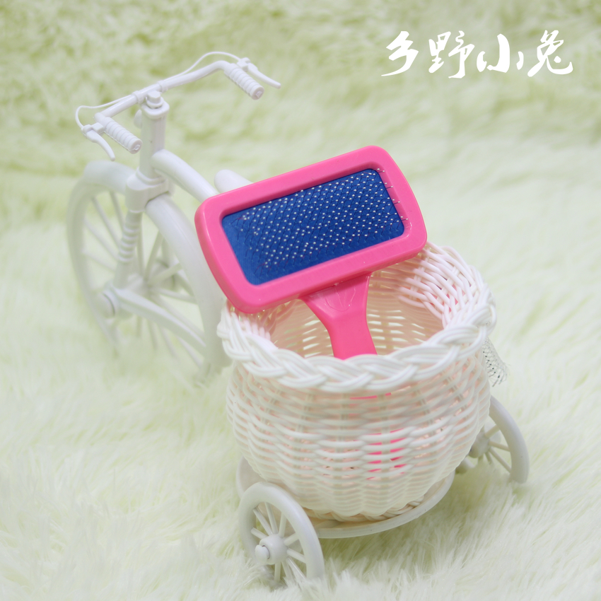 Rabbit comb brush comb Needle comb Pet rabbit Lop Rabbit Dutch Pig Chinchilla Guinea pig Bath special cleaning supplies