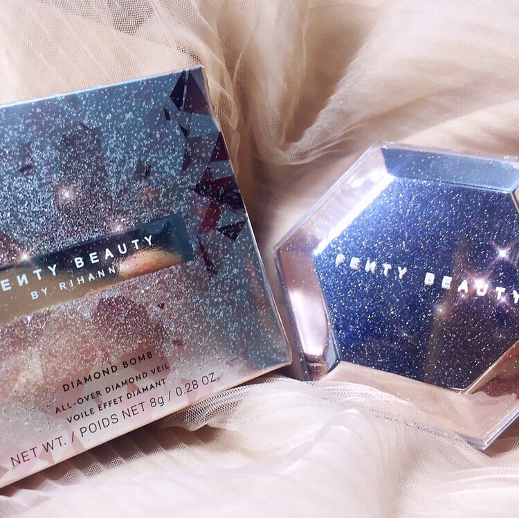 Spot Hong Kong Counter Purchases Fenty Beauty FB Diamond Bomb Immortal Highlight Diamond Generation