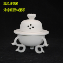 Incense burner ceramic plaster mold grouting mud tool mold plain antique porcelain blank DIY