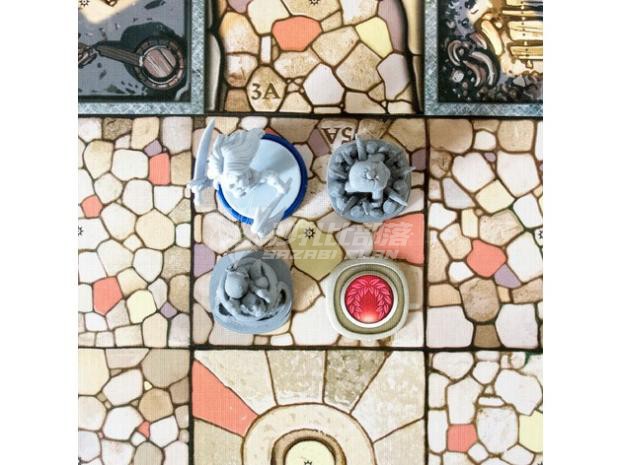 Arcadia Quest special token chess piece ▲ Sazabi Tribe