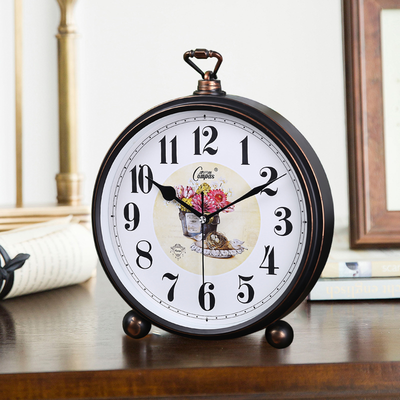 Kangbas silent desk clock wall clock dual-use living room bedroom Nordic desk clock modern minimalist pendulum clock