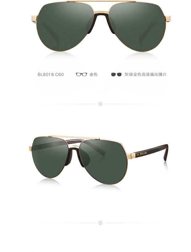 [Bản gốc xác thực] Kính râm Tyrannosaurus nam HD phân cực lái xe kính lái mực BL8018 mắt kính rayban