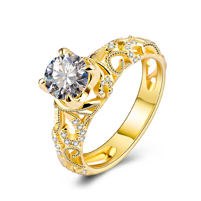 Bague Femme en Zircone synthetique strass - Ref 3087147 Image 5
