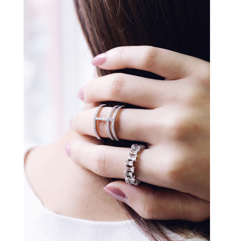 Bague Femme en Argenterie - Ref 3087578 Image 17