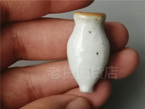 Bao old bag true halo monochromatic glaze small bottle snuff bottle collection old porcelain items all rare 3