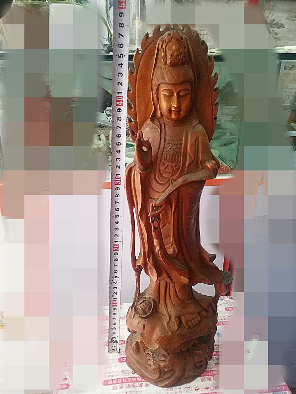 Bag Old Bag Real Republic Period Huang Yangmu Guanyin Old Stock Old Stock Old Stock Collection