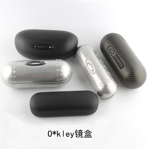 In-Stock Capsule Cycling and Running Sports Sunglasses Case Carbon Fiber Case Aluminum Case Optical Case Hook Zipper Case