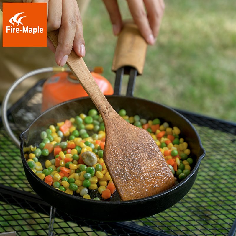 Fire maple cast iron skillet pan