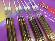 9 4KW double tube semi-gold-plated IR tube 1500MM injection molding machine Heidelberg Roland printing machine bottle blowing machine lamp