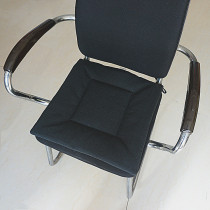 Day-style cushion minimalist pure color dining chair cushion cloth art cotton linen office chair cushion student cushion computer car Four seasons seat cushion