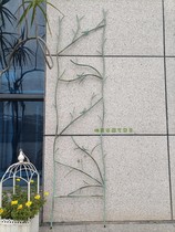 Outdoor Garden Iron Art Groceries Retro Made Old Iron Thread Lotus Climbing Rack Climbing Vines Plant Twigs Flowers Inserts-style Birds