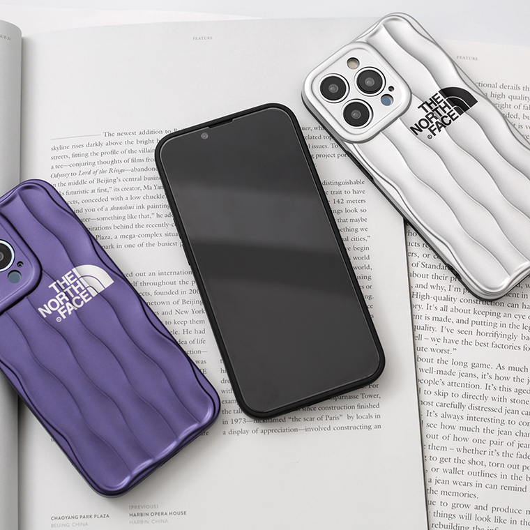 New The North Face Ribbed Stripes 14, 13, 12 iPhone Case
