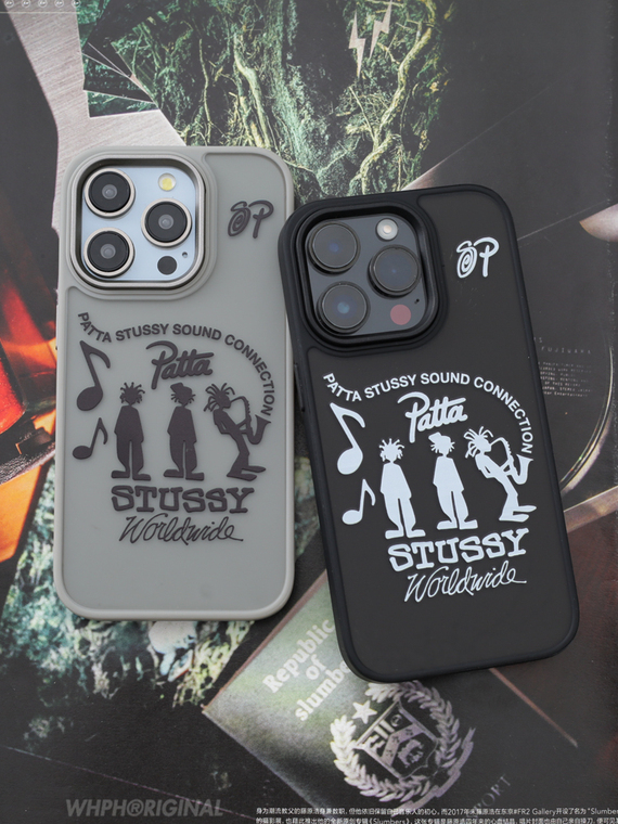 Stussy Patta MagSafe Matte 15, 14, 13, 12, 11 iPhone Case