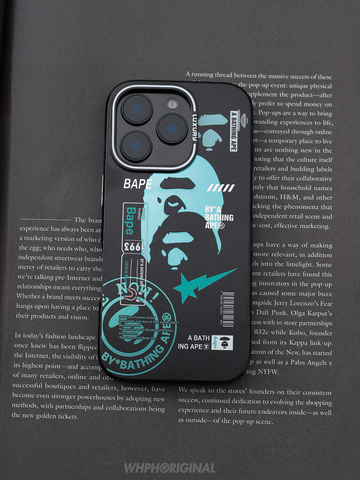 Black — A Bathing Ape New Anti Slip Plus/Pro/Max – 16, 15, 14, 13, 12 iPhone Case