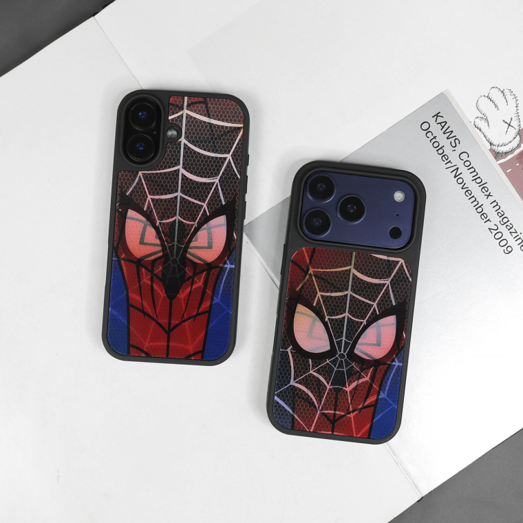 WHPH ORIGINAL Spider-Man Iridescent MagSafe 3D Matte Anti-fall iPhone Case