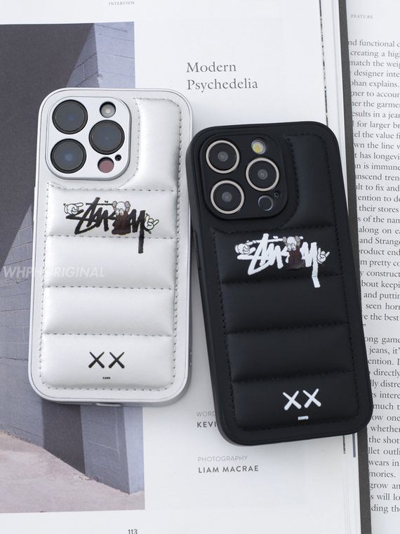 STUSSY Puffy Puffer Down Jacket 15, 14, 13, 12 iPhone Case