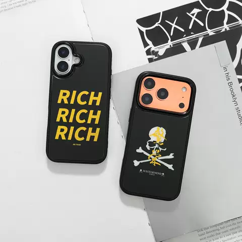 MagSafe Luxury Black Case With Dark Skull & Funny Graphics – Pro/Plus/Max/Air – iPhone 17, iPhone 16, iPhone 15, iPhone 14, iPhone 13, iPhone 12