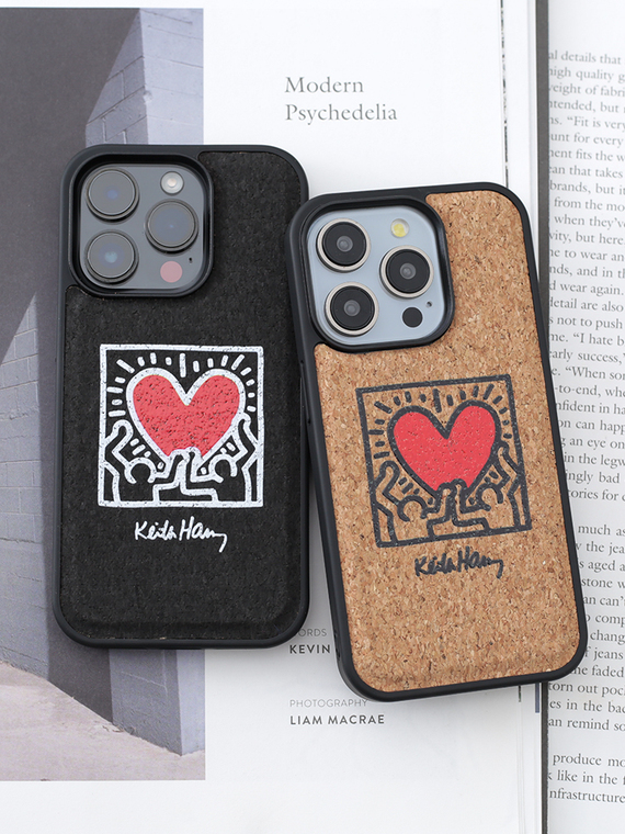 Human Made Hearts Soft Wood Matte Anti Slip Niche MagSafe Pro/Max, 15, 14, 13, 12 iPhone Case
