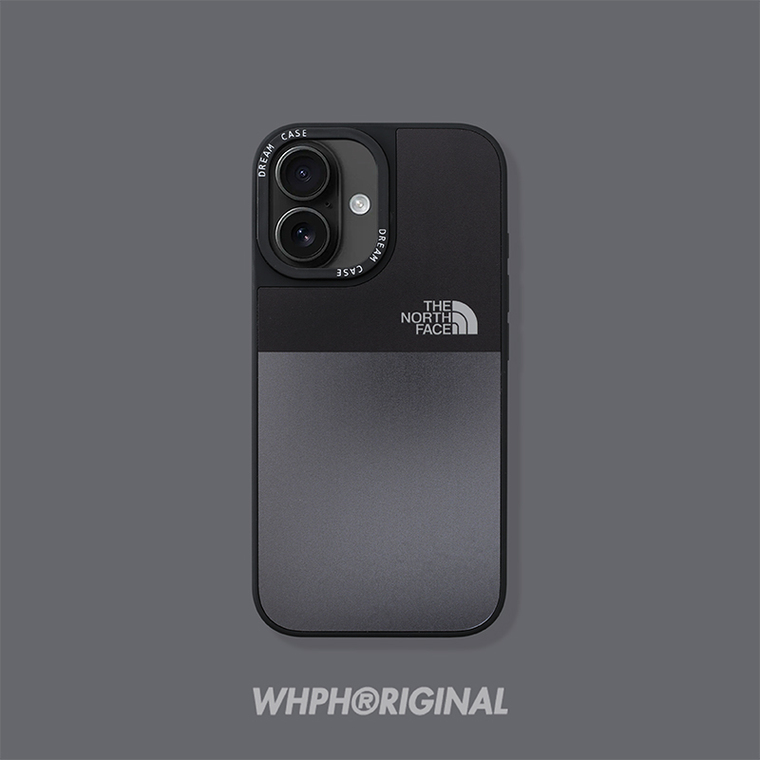 The North Face New Two Tone Matte Anti Slip Plus/Pro/Max – 16, 15, 14, 13, 12 iPhone Case