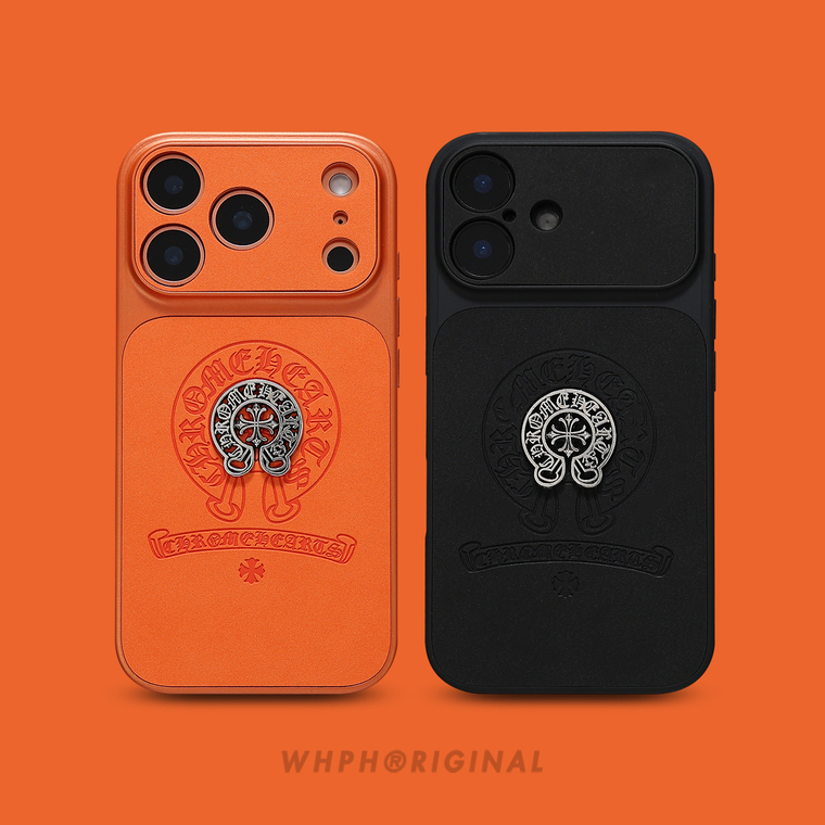 Chrome Hearts 赤　携帯ケース　スウェード Chrome Hearts 赤携帯ケーススウェード