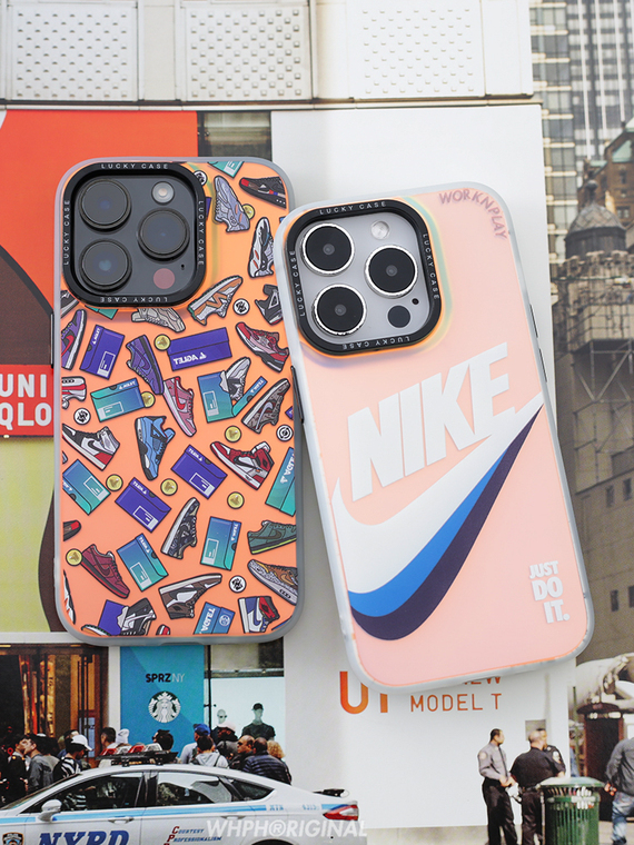 Nike Sporty New Silicone TPU 15, 14, 13, 12 iPhone Case