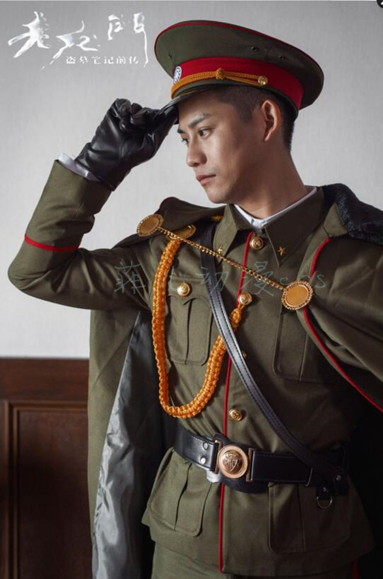 Trang phục COS cũ chín cửa Zhang Qishan Zhang Dafuye đồng phục lãnh chúa quân đội cosplay trang phục tùy chỉnh phù hợp với quân đội Ý tưởng từ khóa