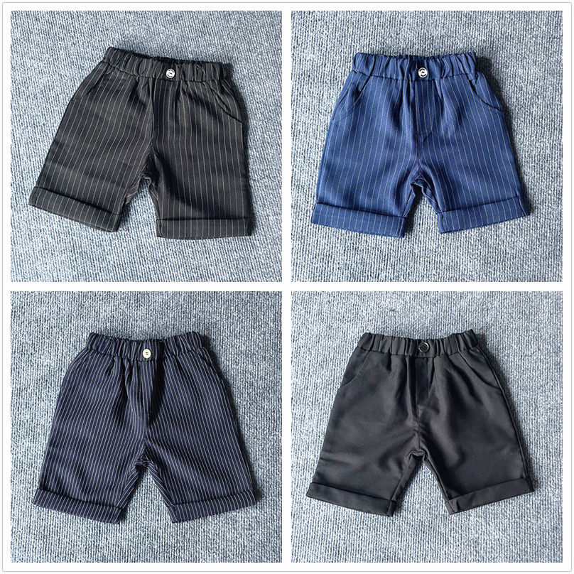 Boy Suits Shorts Thin flowers Children's pants Pants Kids Children Western Clothing Pants Baby Birthday Casual Western Pants Summer Show