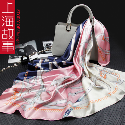 国货大牌！上海故事百搭丝巾