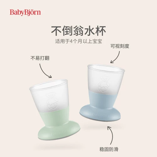 Babybjorn Импортирован из Швеции, Детская открытая чашка, чашка для питьевой воды детской водой, пьющая чашка для питья ребенка, молочная чашка
