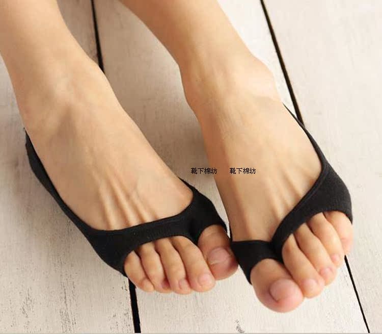 3 cặp miệng cá vớ vô hình nữ sợi tre vớ thuyền cotton nông miệng non-slip silicone mùa xuân và mùa hè ngón chân mỏng triều