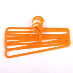 Lacheeriju Hanging Rod Special Pants Rack Children Clothes Hanger Pants Rack Color Plastic Hanger Mini Pants Rack 5 Clothes