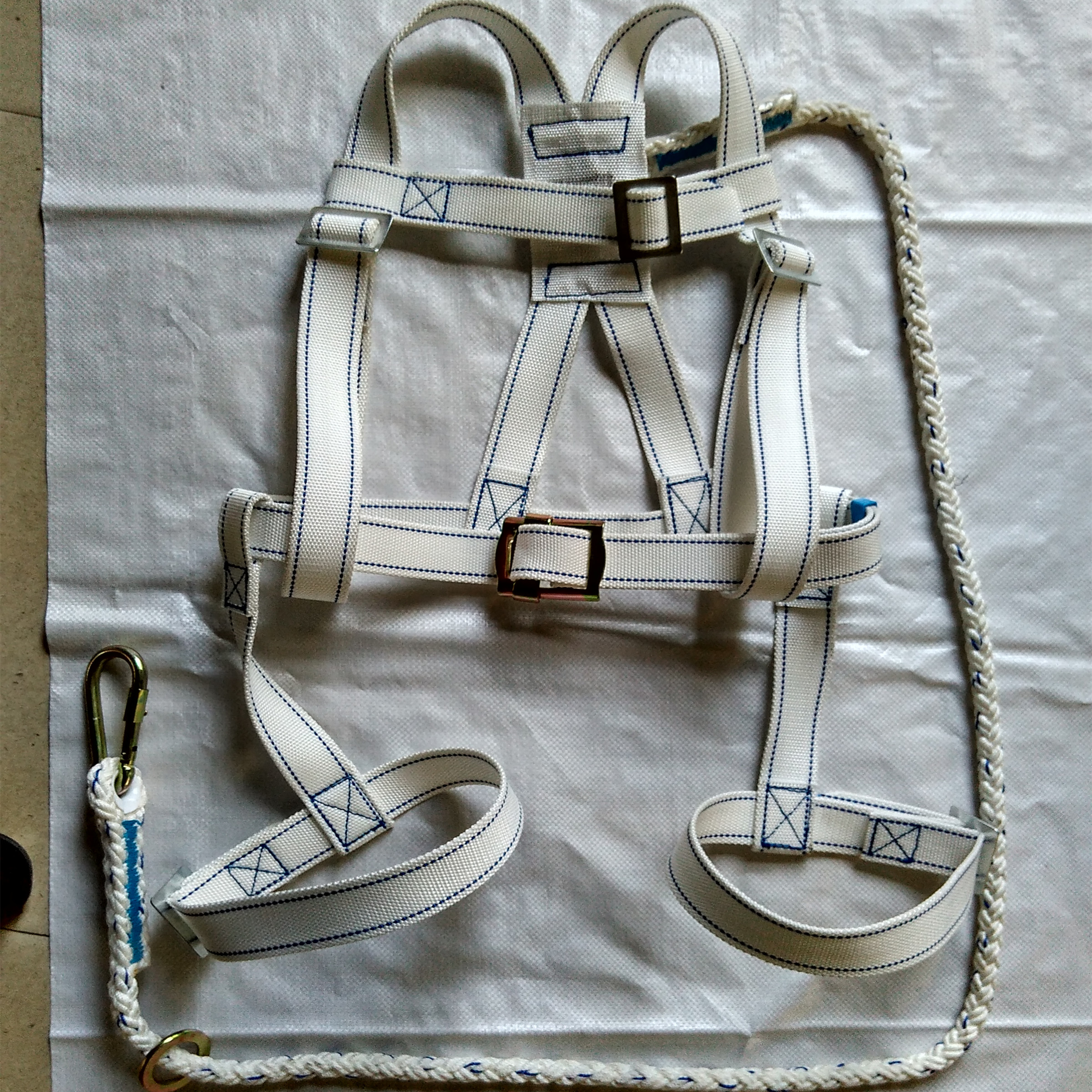 Huatai brand safety belt Z-R flame retardant safety belt safety rope flame retardant safety rope LA certification