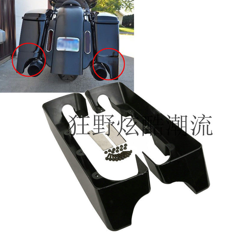 Hale Grand Glide Street Glider Road Glider Road King Retrofit Side Box Lengthened Side Box Retrofitting extension lengthened