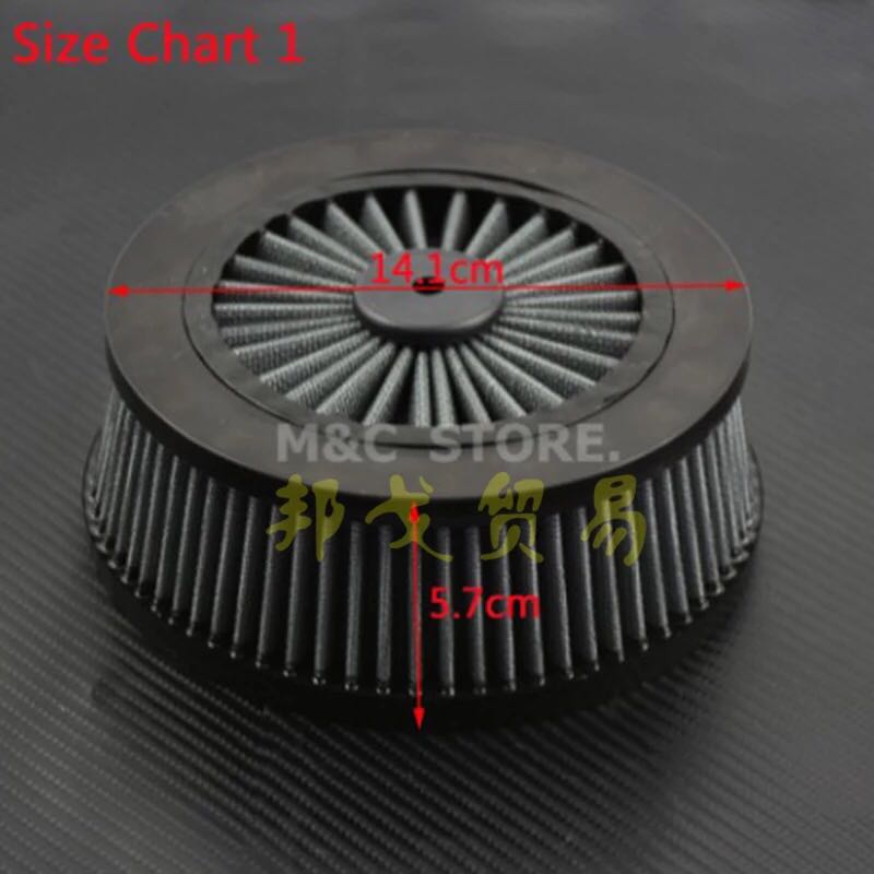 Harley 883 soft tail 1200X48 Dana Fat Boy modified air filter successor Lu Wang gliding washable filter