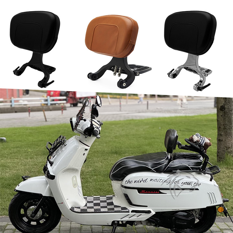 Suitable for 25-Year-Old Victoria 150Si/250Si/300I Foldable Backrest, Retractable and Movable Back Cushion for Lumbar Support