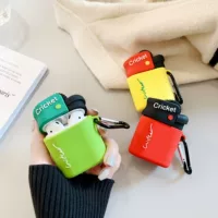 Apple, брендовая креативная зажигалка, совместимый защитный чехол, беспроводные силиконовые наушники, bluetooth