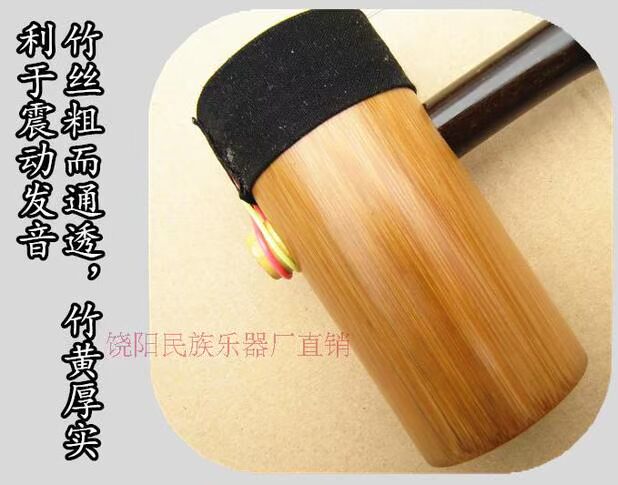 Nhà máy Raoyang trực tiếp chơi chuyên nghiệp tuyển chọn đặc biệt Zizhu Jinghu nhạc cụ dân tộc rắn da xipi hai màu vàng gửi phụ kiện mua đàn tỳ bà