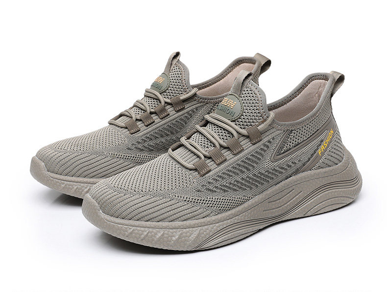 Энергичный обувь 春秋老北京布鞋男单鞋透气休闲运动爸爸鞋子防滑软底中老年健步鞋 Fu Sheng Xiang