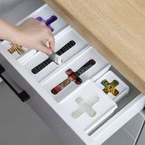 Creative home Cross storage box plastic bag storage box small debris finishing box drawer with lid storage box