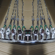 Iron chain clip dog chain clip wire chain clamp clamp clean wire wire cotton mat accessories