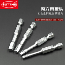 Hexagon socket bit SUTTNE high strength ferromagnetic extended hexagon manual electric screwdriver bit