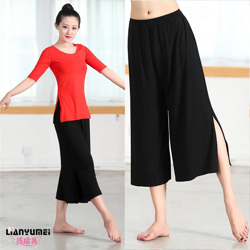 New spring and summer dance clothes practice clothes adult female modern dance performance suits loose classical dance clothes